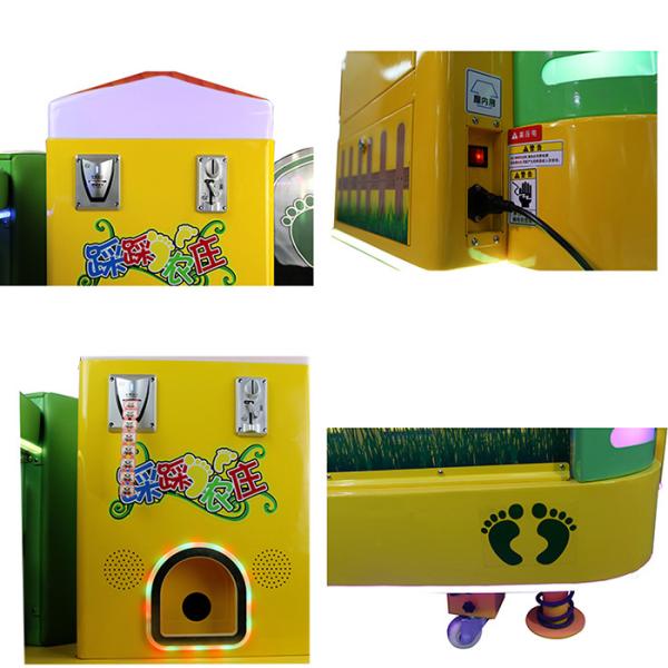 Touch Screen Ticket Redemption Machine , Kids Air Shooting Game Machine