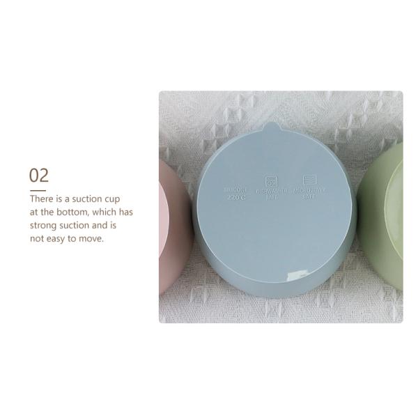 Изготовленный на заказ набор шара детского питания BPA свободный, шар силикона младенца всасывания качества еды