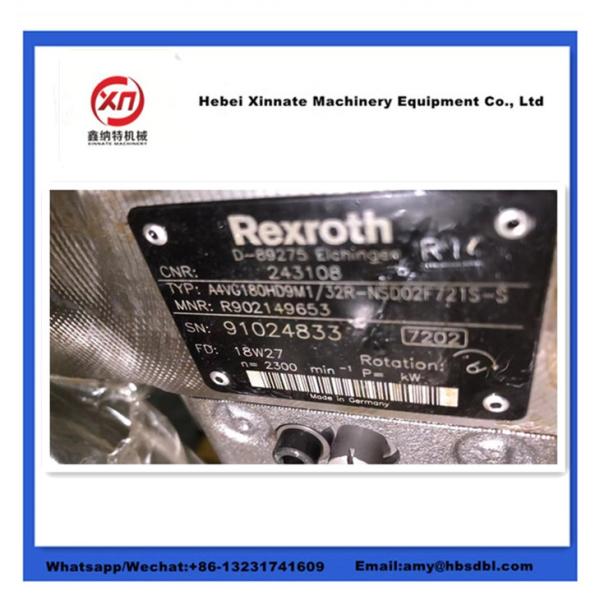 A4VG180HD Rexthod Pump Hydraulic Pump A4VG180EP Concrete Pump Spare Parts