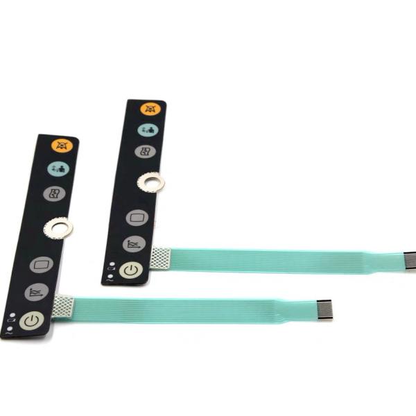 Plastic Patient Monitor Accessories Parts Keypad Film For Philip SureSigns VM6