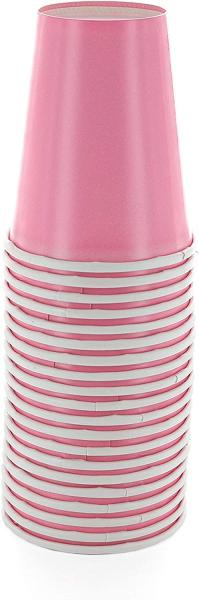 6oz 177.4ml Environment Friendly Insulated Fancy Pink Disposable Tea And Coffee Cups