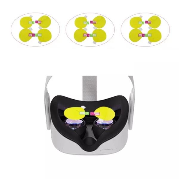 2021 Wholesale  VR Screen Protective Film For Oculus Quest 2 VR Headset Helmet Anti Scratch Lens Protector Cases Covers