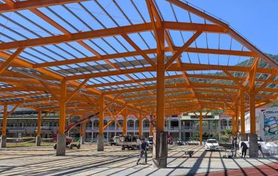Steel Structure Building with High Strength