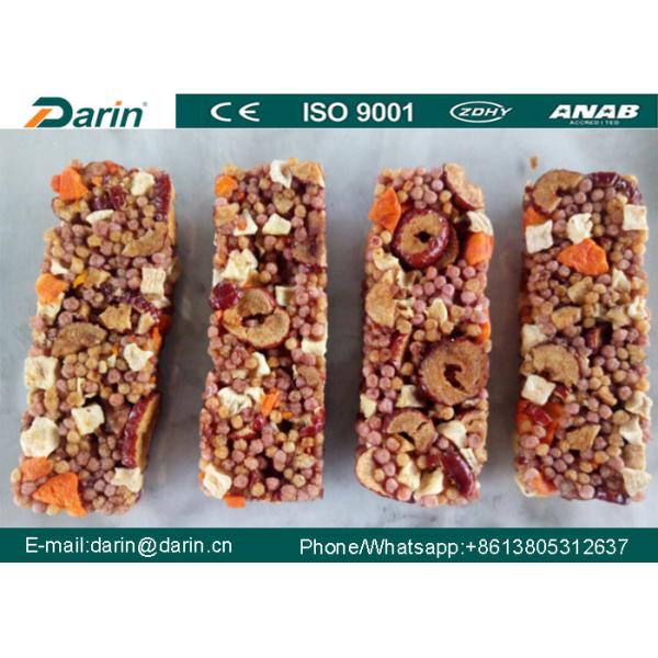 Barra do cereal de Engery do arroz que forma a máquina