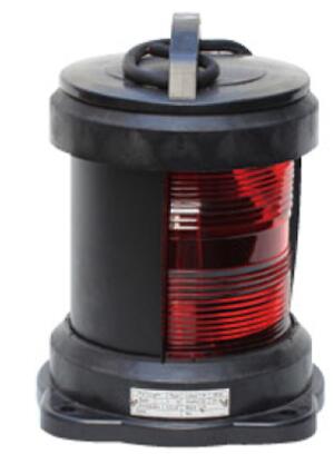 IP56 Marine Lighting Equipment , 60W E27 Ship Suez Canal Signal Light Stainless Steel Red / Blue