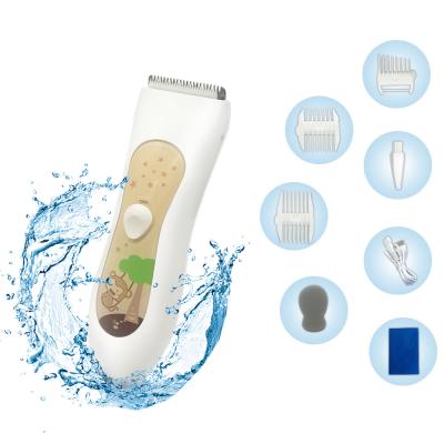 500mah X 2 Battery Electric Baby Hair Clippers And Trimmers Super Quiet