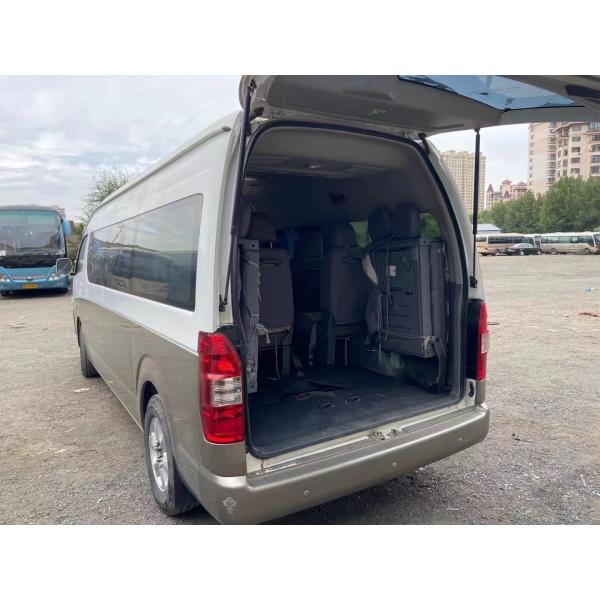 Chinese Brand Hiace 18seats Used Mini Van 3TZ Engine Gasoline 2016 Jinbei Hiace