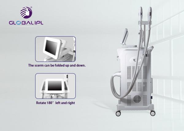 OEM / ODM SHR IPL RF Beauty Equipment Laser Hair Removal Skin Tightening Machine