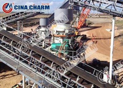 180TPH Capacity Rock Crusher Plant Granite Crushing Line Strong Strength