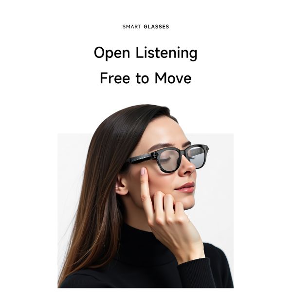 M89 AR AI Smart Glasses 1080P Dual Camera Magnetic Charging 2MP Video WiFi Transfer Metaverse Translation Gesture Control IP67
