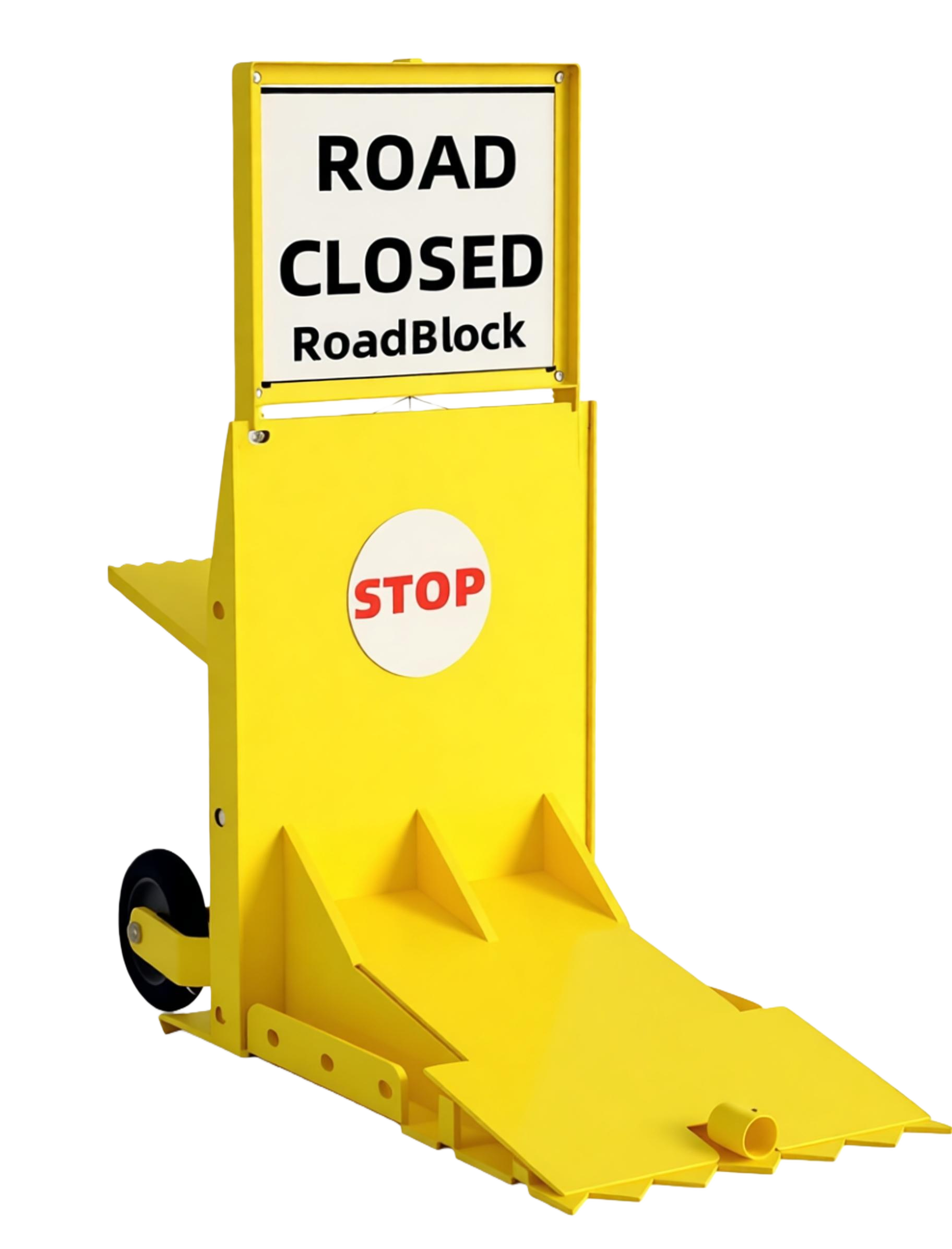 60-ton Load Capacity Road Blocker System - Modular Vehicle Barrier Reusable After Impact