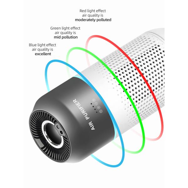 Homefish Hepa 13 Filtro antibacteriano Usb Recargable Humidificador portátil