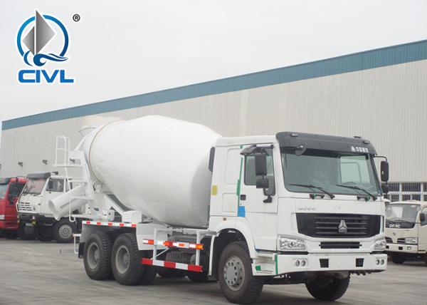 Pto Cement Mixer Truck Concrete Mixing Equipment With Safety Belts For Driver