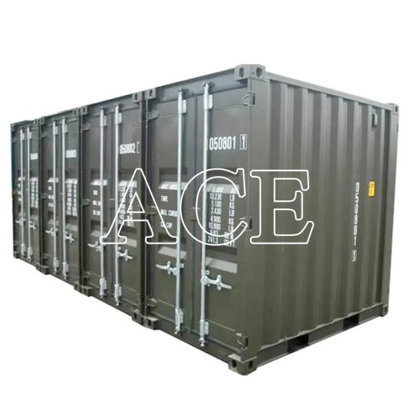 8ft x 5ft Mini Storage Shipping Container with Double Rear Door End Dry Steel
