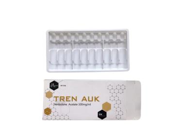 Blister líquido oral Agulha de água interna Blister branco bandeja de pó Agulha bandeja de plástico
