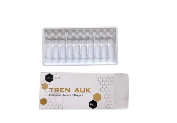 Blister líquido oral Agulha de água interna Blister branco bandeja de pó Agulha bandeja de plástico