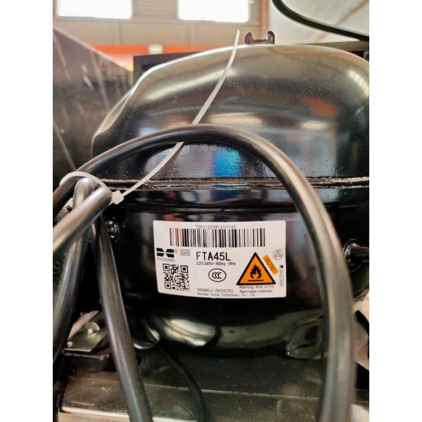 Vegetable Meat Stainless Steel Freezers Single Door 16 Cu Ft