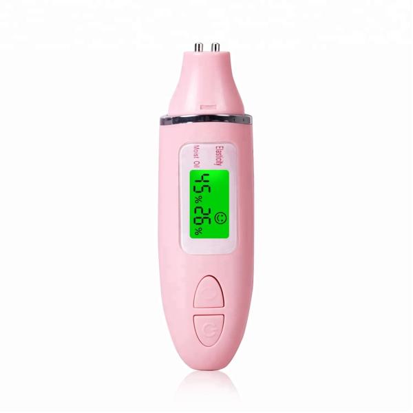 2018 Portable Beauty Care Tool Skin Oil Tester Pen Digital Skin Moisture Meter