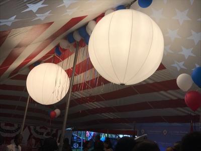 a luz 2000W conduzida inflável com lâmpada do halogênio, Moon luzes conduzidas infláveis do balão
