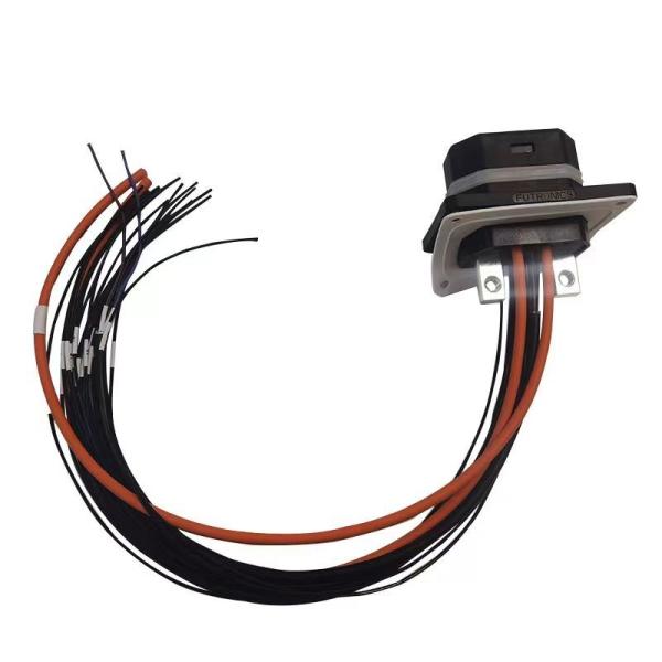 Hybrid Plastic M6.0 Swapping Plug Female Male Connector For Vertically Stack