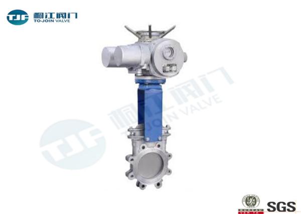 Rising Stem Gate Valve Electric Actuator Operated For Steel Industry