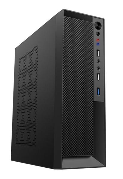 95mm Slim ITX/MATX Case, Fits 245mm GPU + 78mm Cooler, 4-Fan Support