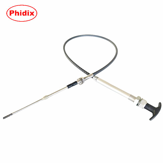 Twist Lock Push Pull Control Cable with Precision Locking and Bidirectional Push-Pull Linear Control for Extreme Temperature Resistance