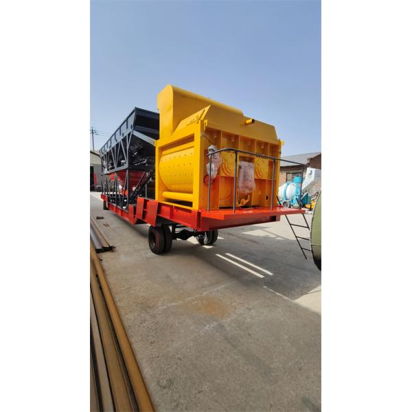 YHZS75 Modular Concrete Mixing Plant 127kw Compact Concrete Batching Plant