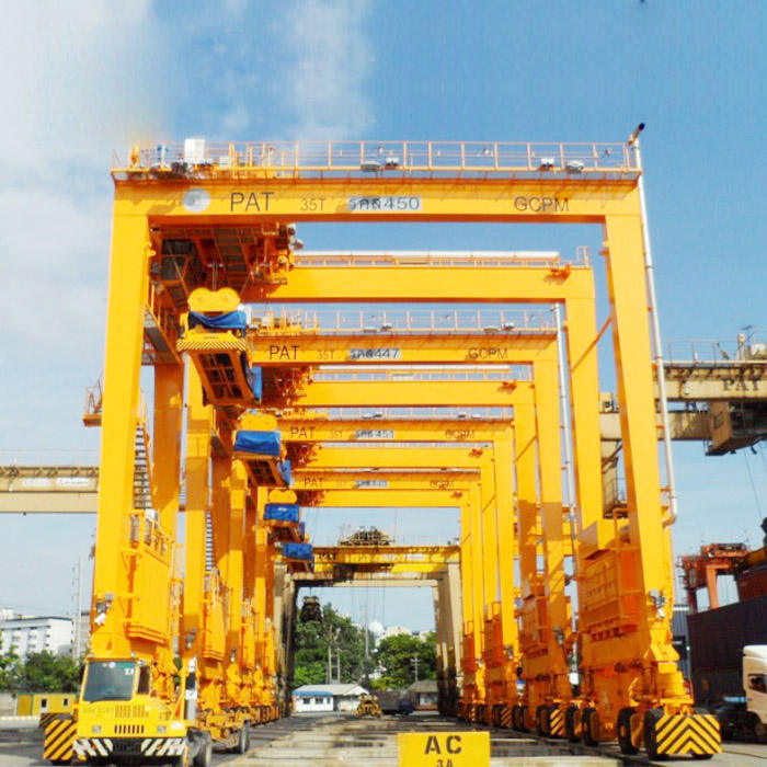 Zehua RTG Offshore Double Girder Gantry Crane Cantilever Gantry Crane Mobile