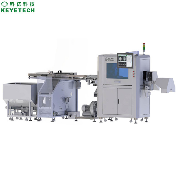 Full Automatic AI Vision Inspection Machine 2500pcs/min 0.1 mm Precision 99.5% Accuracy Cap Defect Detection Inline Offline