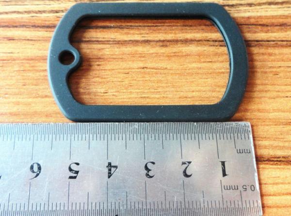 Silicone manufacturer Silicone living Dog Tag Necklace, Silicone Dog Tags SL-009