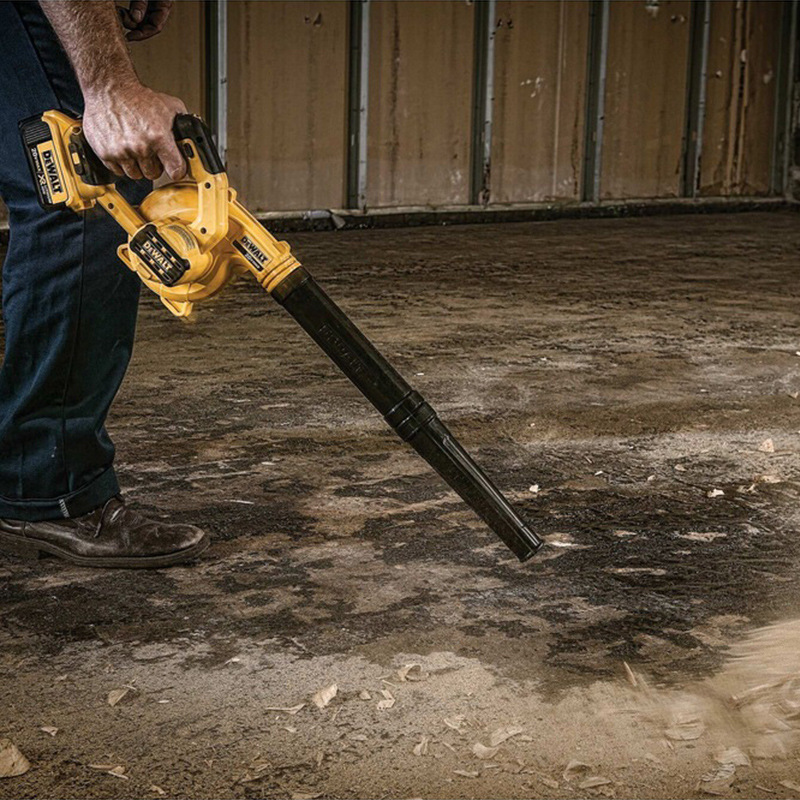 Portable Cordless Air Blower dewalt DCE100N 265W Lithium‑ion Battery Powered Leaf Blower for Yard Dust Clearing Work