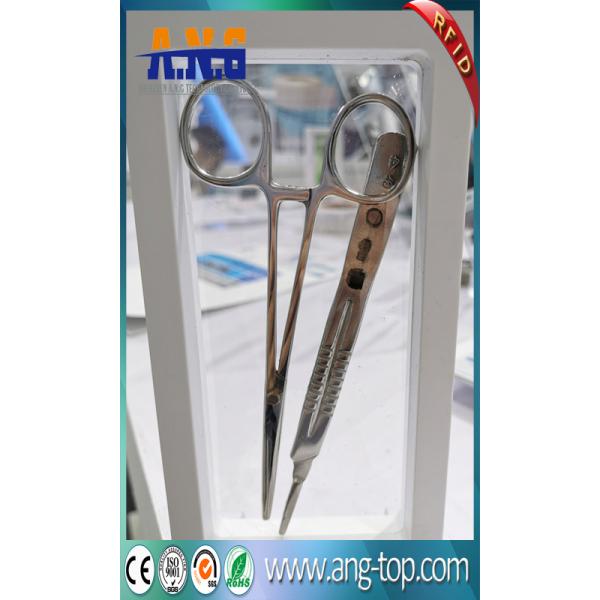 Ceramic Tiny RFID UHF Anti Metal Tag For Medical Tools Tracking