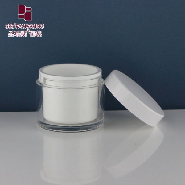 J101 50g 100g 240g Luxury Empty Facial Cream Jar Container Cosmetic Packaging Replaceable