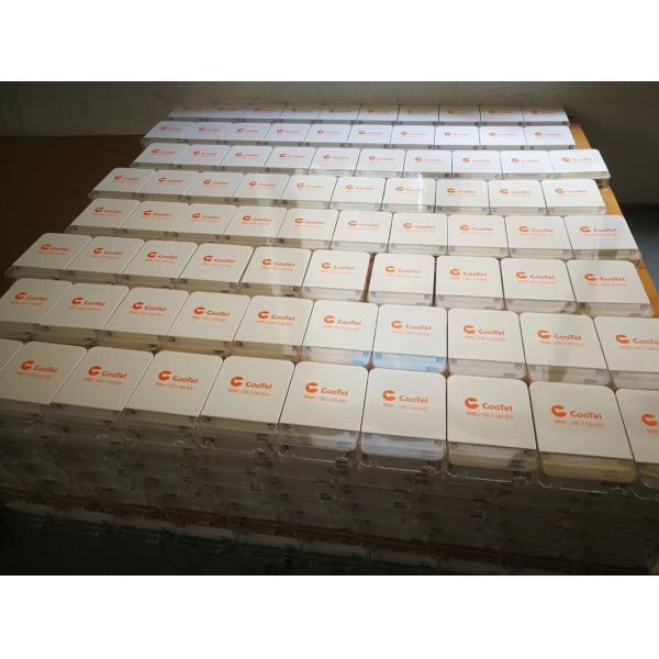 Гнездо терминальной коробки пролома в стене коробки прекращения оптического волокна дуплекса FTTH SC оптически