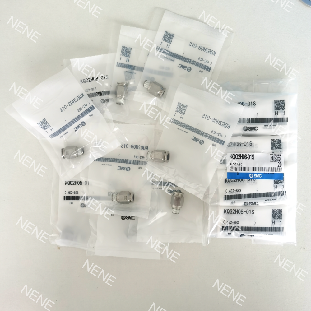 KQG2H12-02S Pneumatic Connectors FKM Seal Parts SMC