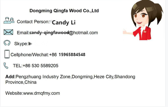 Беленая паулония Клеевная доска для деревянного шкафа с гробами 3 мм-55 мм