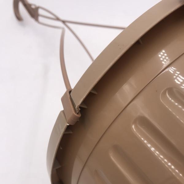 Засаживать аксессуар сада крюка цветочного горшка HDPE PVC смертной казни через повешение мягкий пластиковый