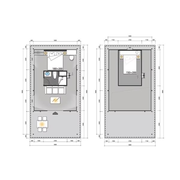 Fabrique Tentes de safari Glamping extérieur Tentes de toile Glamping avec salle de bains pour la maison