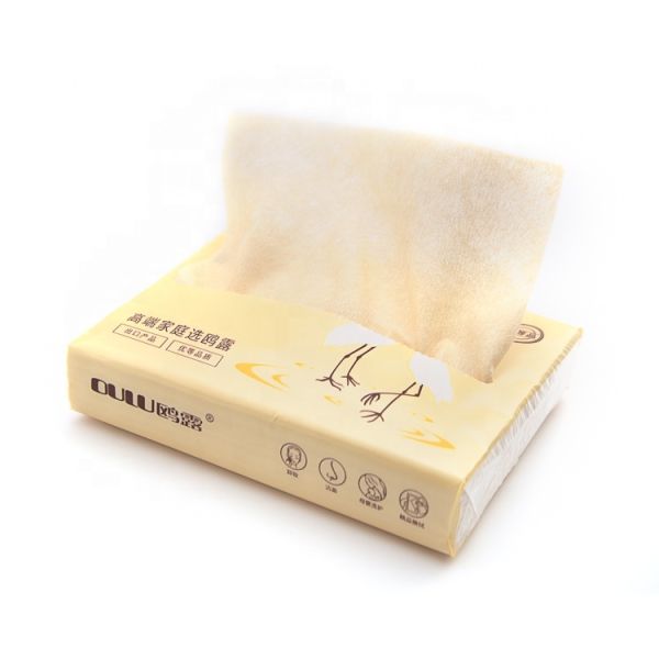 100% Virgin Bamboo Pulp Soft Baby Care Extra Soft Baby Dry Facial Tissue Paper