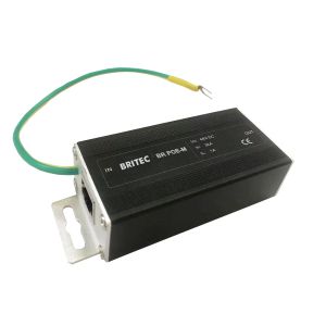 POE Surge Protector with 5KA Nominal Current IP20 Protection and Steel Enclosure for RJ45 Network Surge Arrestor POE Power Over Ethernet SPD