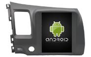 9.7'' Tesla Vertical Screen For Honda Civic 2005-2012 Left Hand Driver Android Car Multimedia Player