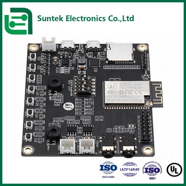 Quick Turn PCB Assembly Manufacturer in China and Cambodia with 0.10 Mm Minimum Hole Diameter 5 Layer Count ISO9001:2015 Certified