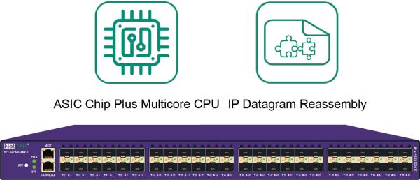 480Gbps Intelligent Traffic Network Tap Packet Generator with IP Datagram Reassembly
