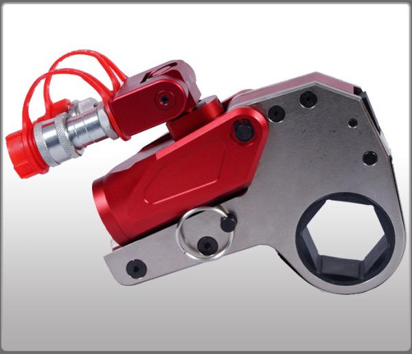 Hollow Hydraulic Torque Wrench Tool Low Profile CE / TUV Certificate