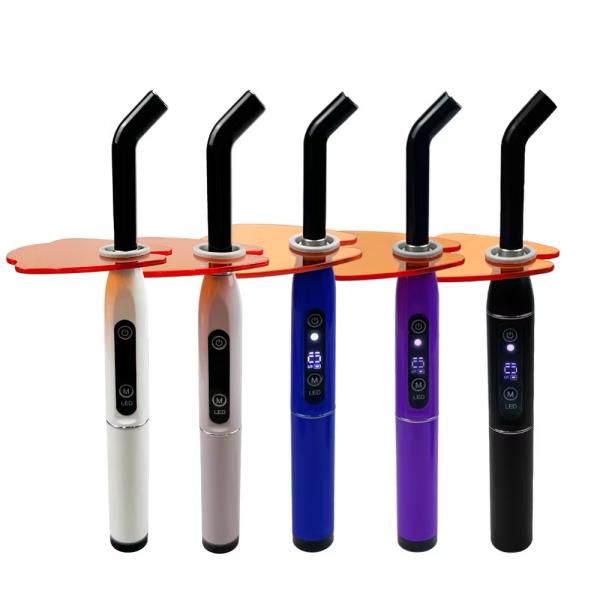 ALS Dental LED Light Cure Machine Dental Lamp Wireless 5W 1500mw Blue Light