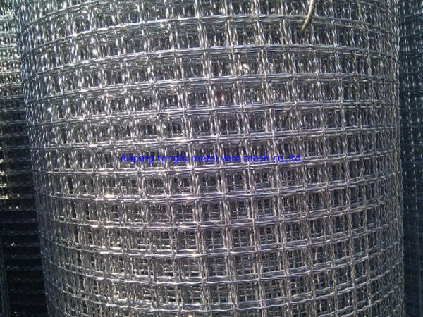 Square Hole Metal Woven Mesh , Stainless Steel Wire Mesh 304 316L Stainless Steel