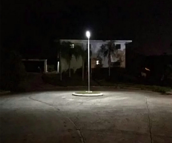 Le Senor 5000lm 50W de mouvement a mené le réverbère solaire