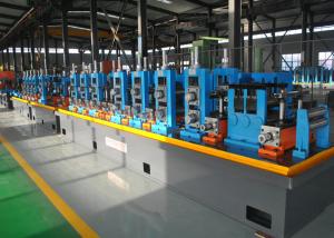 Blue ERW API Pipe Mill with High Frequency Welding 21-63mm