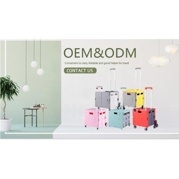 6 колес взбираясь пластиковая корзина с автомобилями ручного багажа места мини складывая